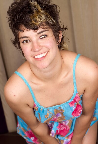 Bianca in Bianca cameltoes her furry pussy from We Are Hairy