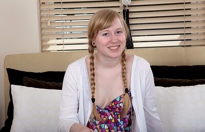 Satine Spark in Satine Spark's big blonde bush from We Are Hairy