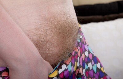 Satine Spark in Satine Spark's big blonde bush from We Are Hairy