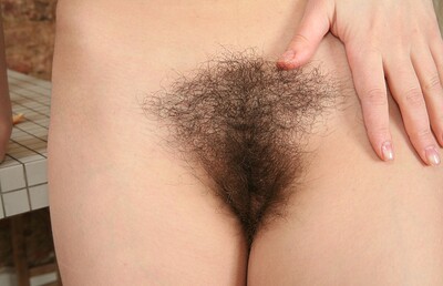 Claire in We Are Hairy set Claire pulls on her thick juicy bush