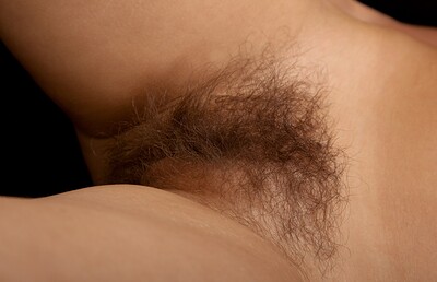 Kandie Luv in Kandie Luv takes off her white lingerie from We Are Hairy
