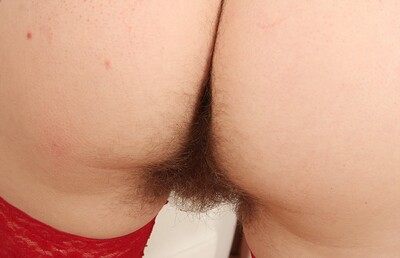 Eden in We Are Hairy set Erin Eden in sexy red lingerie