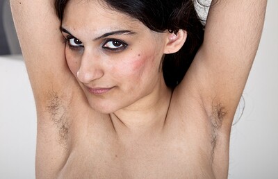 Riani in Riani is feeling a little blue from We Are Hairy