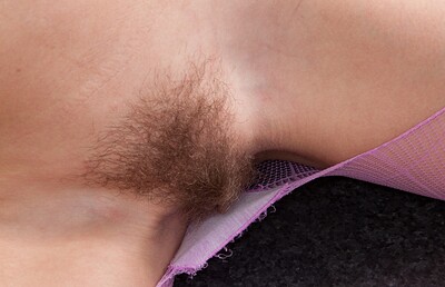 Arina in Hairy girl Arina loves to party from We Are Hairy