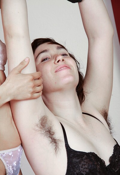 Barb and Carmen in Barb looks irresistible to hairy Carmen from We Are Hairy