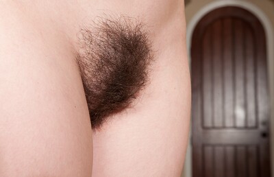 Annabelle Lee in Hairy babe Annabelle Lee plays on the phone from We Are Hairy