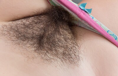 Ivy in Hairy girl Ivy might be a sex addict from We Are Hairy