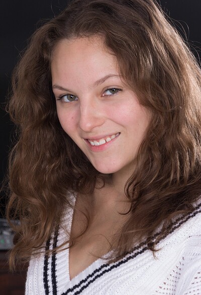 Penelope Jones in Penelope Jones strips naked in her new red heels from We Are Hairy