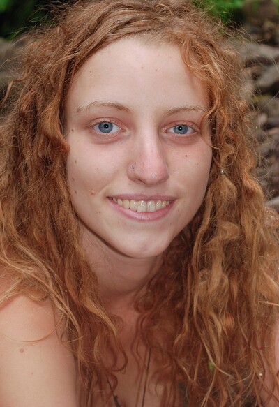 Valcorie in Blonde and hairy Valcorie is a nature lover from We Are Hairy
