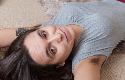 Viola Starr in Viola Starr shows off hot hairy pussy from We Are Hairy