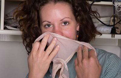 Candy Smith in Hairy maid Candy Smith loves doing laundry from We Are Hairy