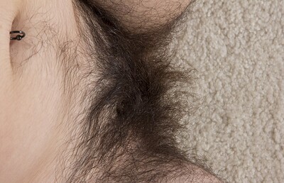 Harley in Wicked Harley shows off her very hairy body from We Are Hairy