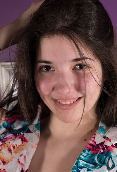 Virgin in Virgin takes off tights in room to play from We Are Hairy