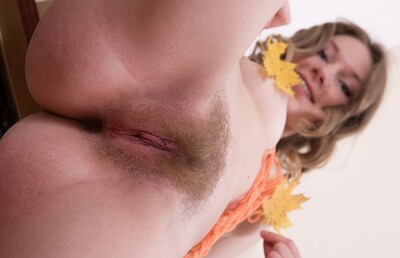 Amber S in Amber S shows off fall all natural figure from We Are Hairy