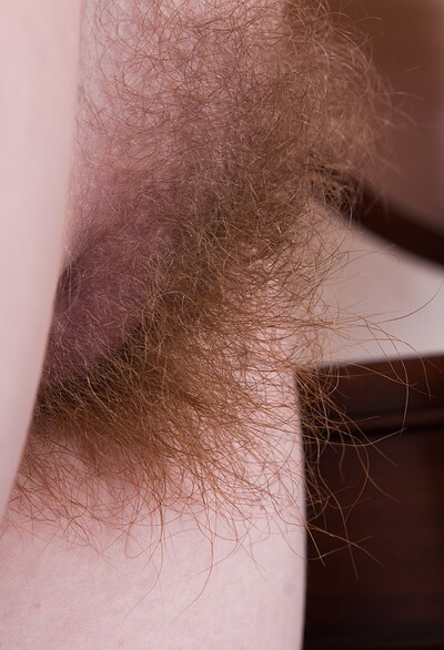 Amber S in Amber S enjoys her mirror and showing off body from We Are Hairy