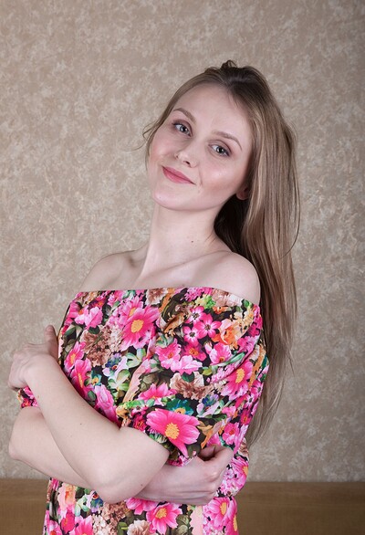 Laura Antonitta in Laura Antonitta strips naked on her sofa today from We Are Hairy
