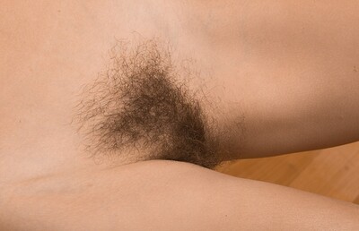 Lisa Li in Lisa Li masturbates after hanging pictures from We Are Hairy