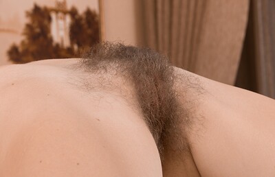 Ira in Ira strips naked in her bedroom looking hot from We Are Hairy
