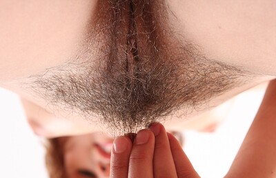 Ansie in Ansie tickles her pussy from We Are Hairy