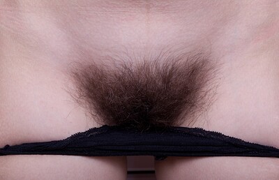 Baby Boom in Baby Boom strips naked in her kitchen from We Are Hairy