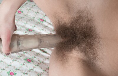 Lillian in Lillian Vi masturbates and strips naked from We Are Hairy
