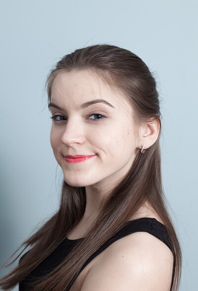 Evelina Darling in Evelina Darling masturbates by her piano from We Are Hairy