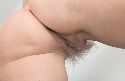 Foxy in We Are Hairy set Foxy strips naked while vacuuming at home