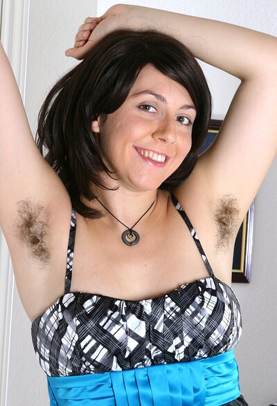 Raven in All natural Raven has hair everywhere! from We Are Hairy