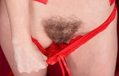 Vanessa Scott in We Are Hairy set Vanessa Scott celebrates New Year naked