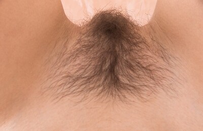 Emanuelle in Emanuelle strips and puts on show in bedroom from We Are Hairy