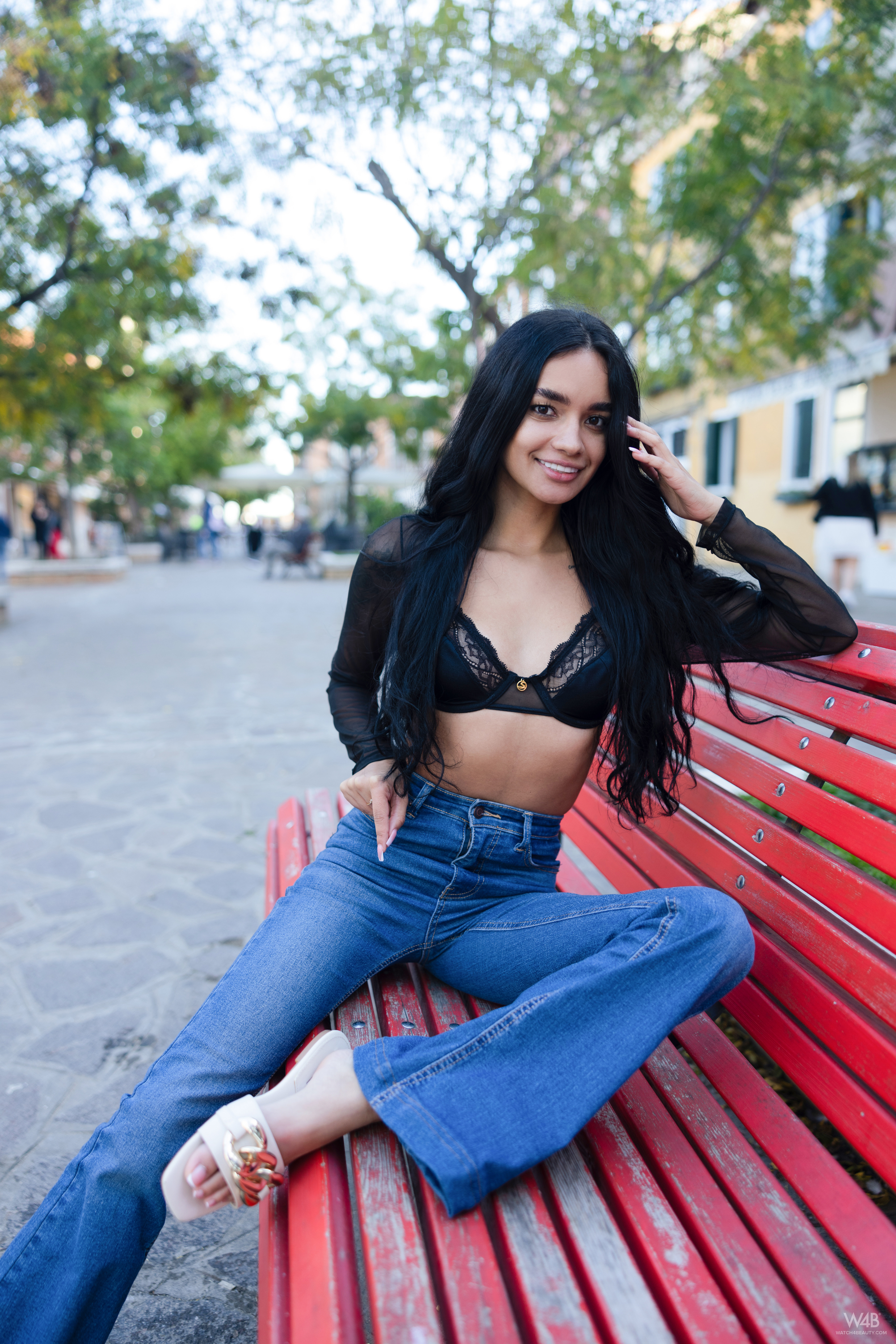Dulce in Watch 4 Beauty set After The Photo Shoot