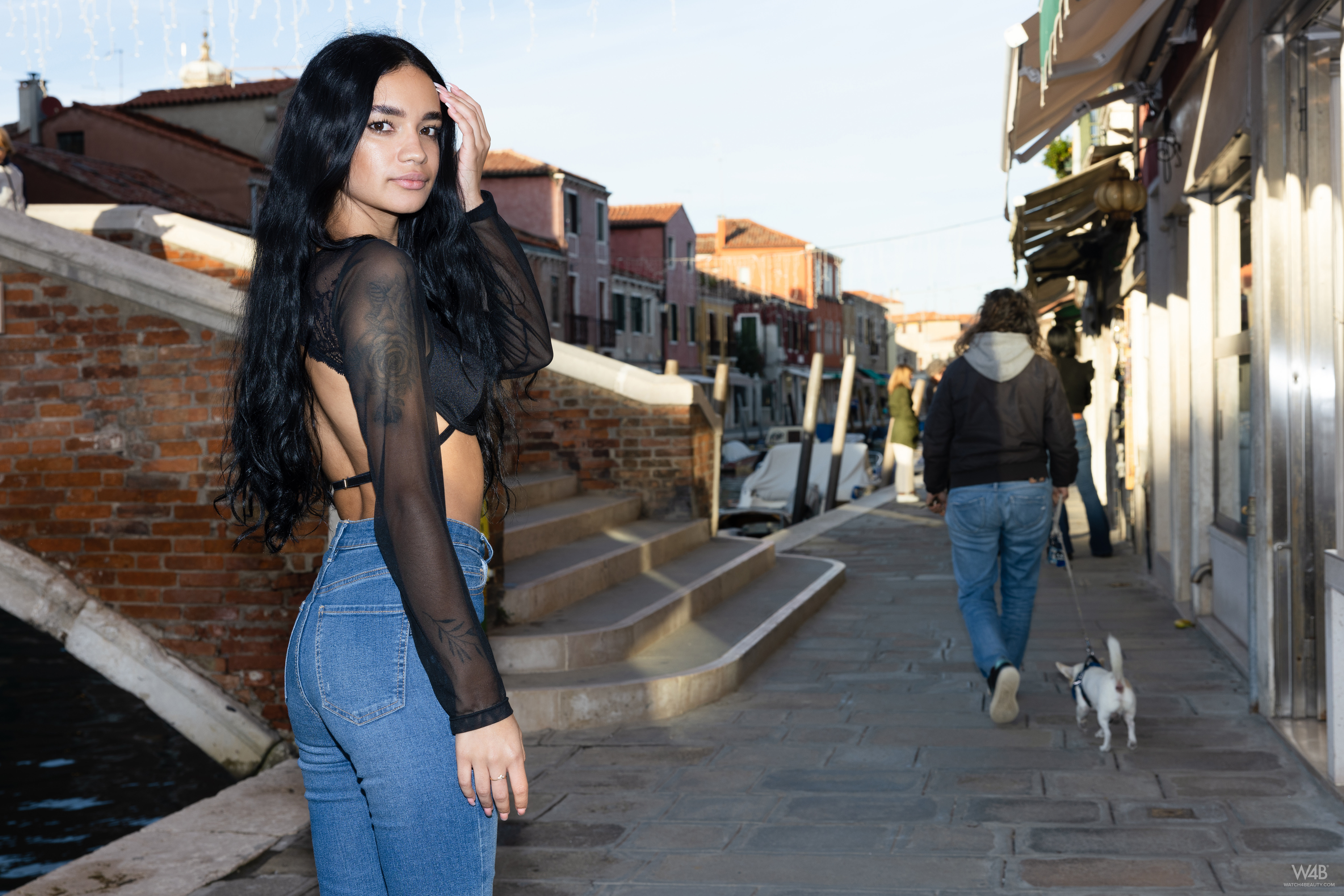 Dulce in Watch 4 Beauty set After The Photo Shoot