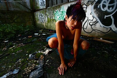 Meenybot in Wild Punk Babe from Crazy Babe