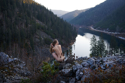 Sasha C in Nature Lover from Nude In Russia