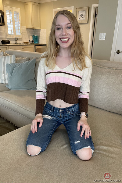 Kallie Taylor in BTS Lunch Date from ATK Petites