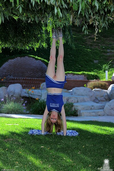 Emilee Cruise in Upskirt Cheerleader from ATK Premium