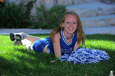 Emilee Cruise in Upskirt Cheerleader from ATK Premium
