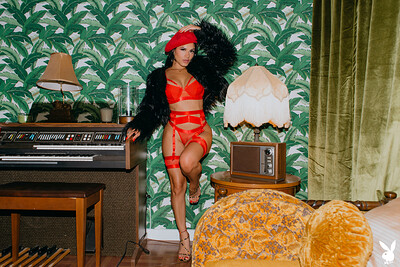 Yung Flower in Solo Soiree from Playboy