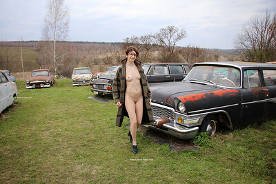 Atisha in Junkyard Beauty from Nude In Russia