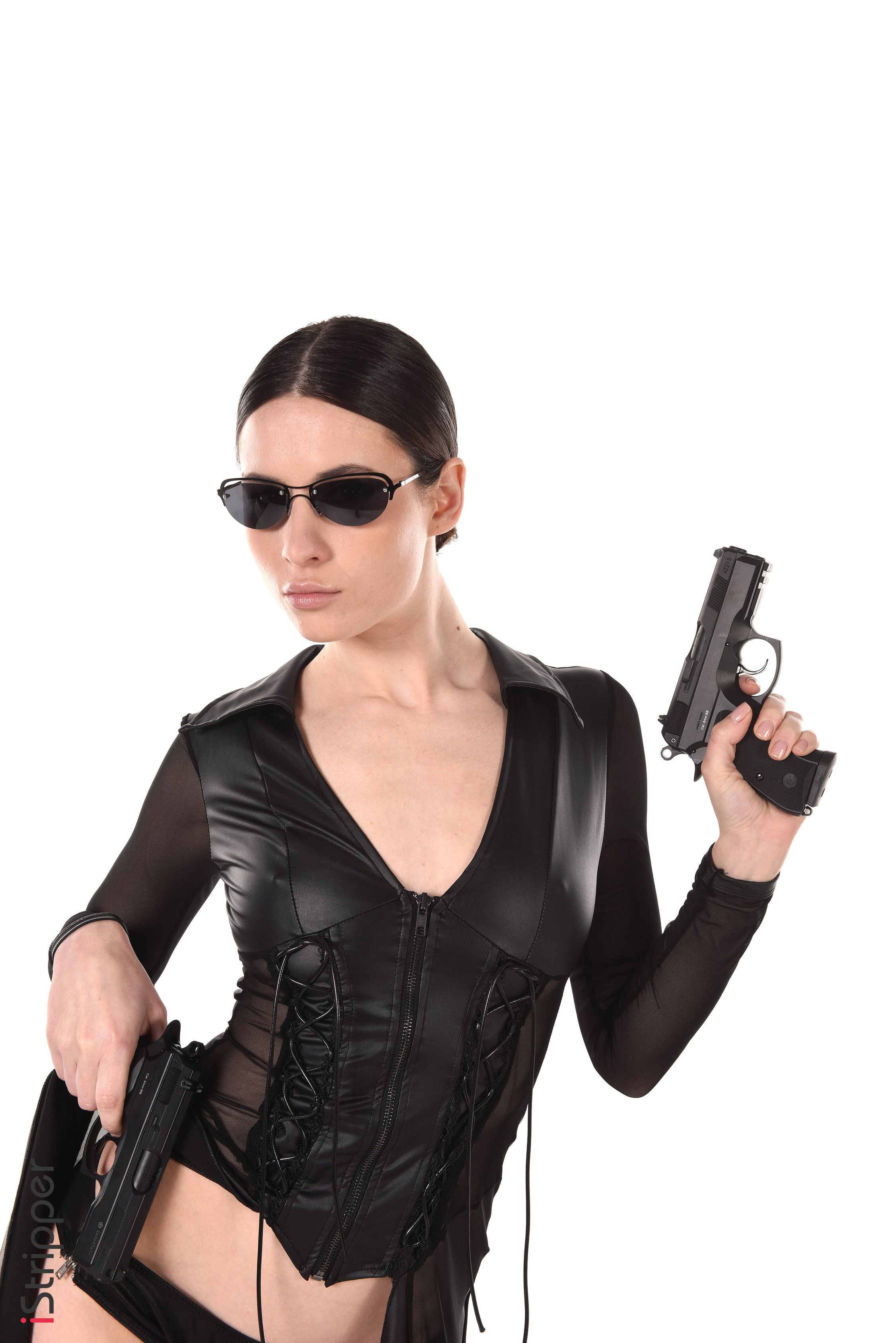 Mara Blake in Istripper set Cum Into The Matrix