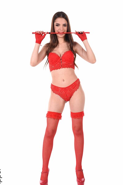 Neesa in The Red Whip from Istripper
