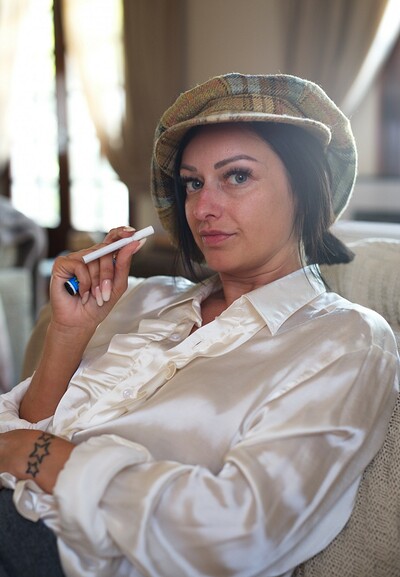 Cassie Clarke in Just Smoking from Breathtakers
