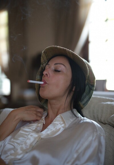 Cassie Clarke in Just Smoking from Breathtakers