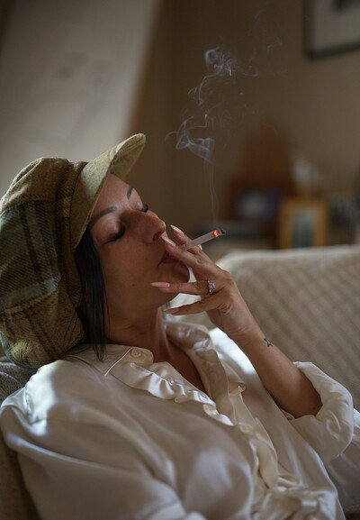 Cassie Clarke in Just Smoking from Breathtakers