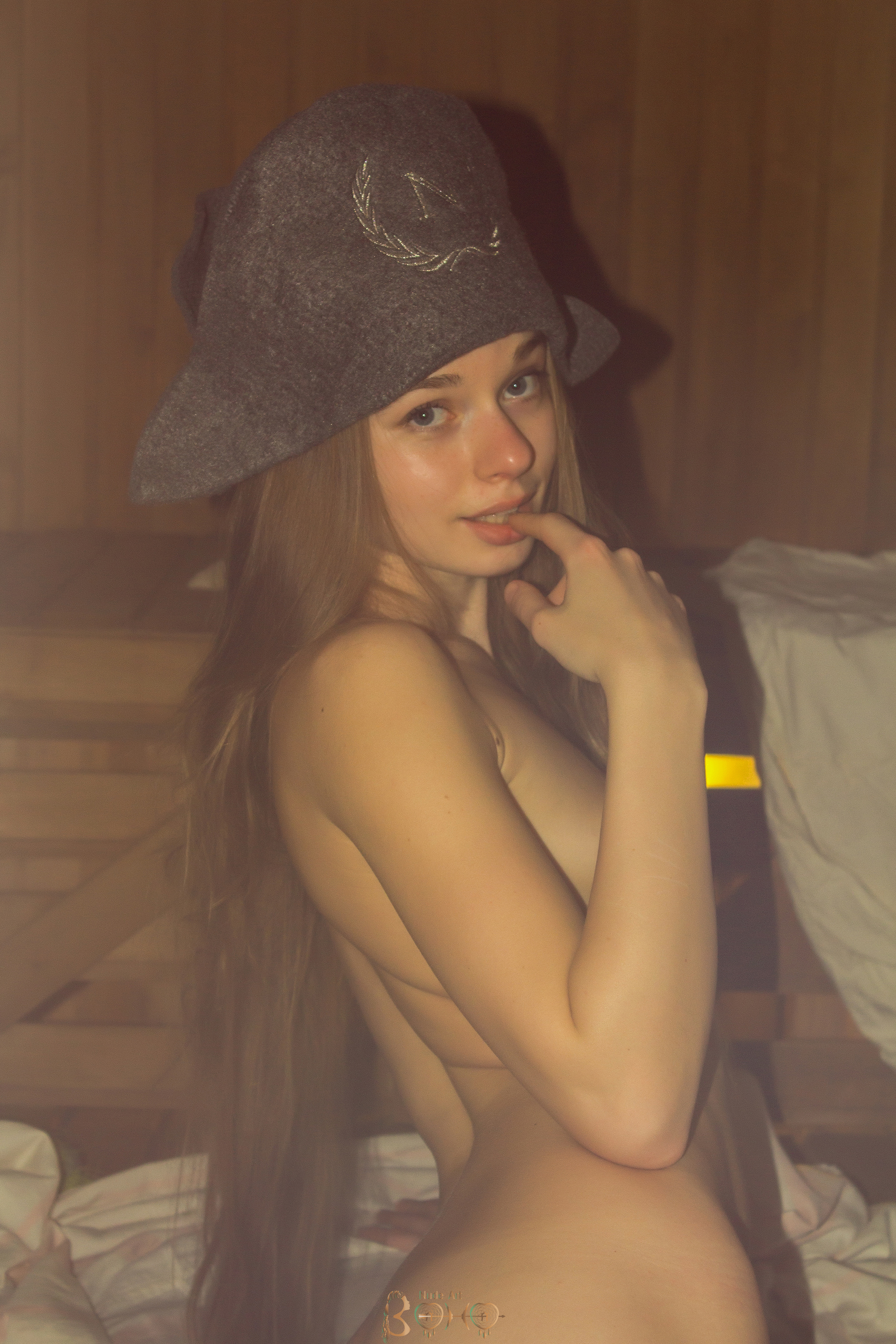 Milena Angel in Boho Nude Art set Hot Hot Hot