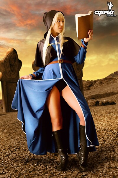 Shelly in Goeniko from The King Of Fighters from Cosplay Erotica