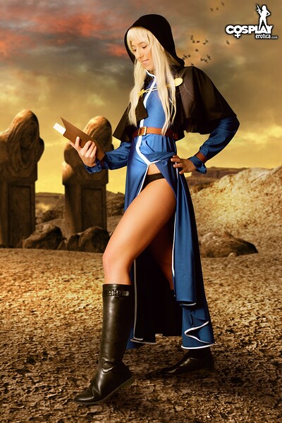 Shelly in Goeniko from The King Of Fighters from Cosplay Erotica