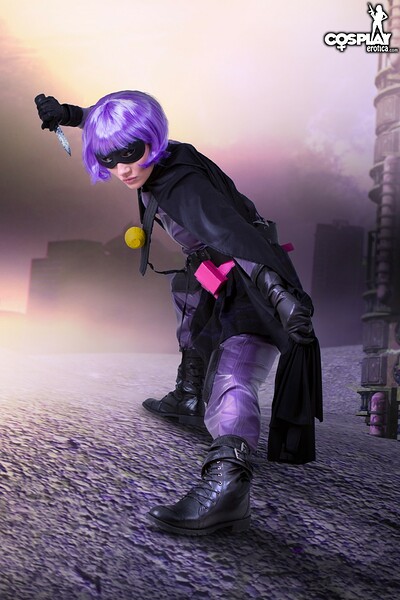 Zorah in Hit Girl from Kick Ass from Cosplay Erotica