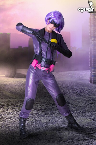 Zorah in Hit Girl from Kick Ass from Cosplay Erotica