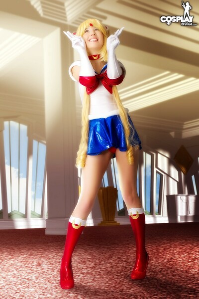 Stacy in Sailor Moon from Cosplay Erotica